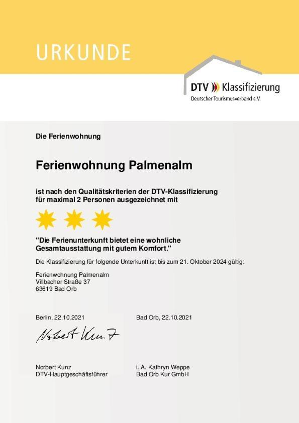 Ferienwohnung Palmenalm Bad Orb Zewnętrze zdjęcie